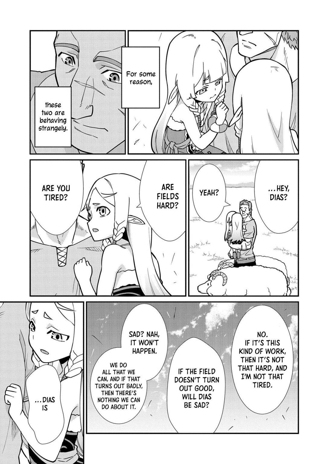 The Population of the Frontier Owner Starts With 0. “Dias the Blue” and a Blue-Horned Girl Chapter 13 - Page 9