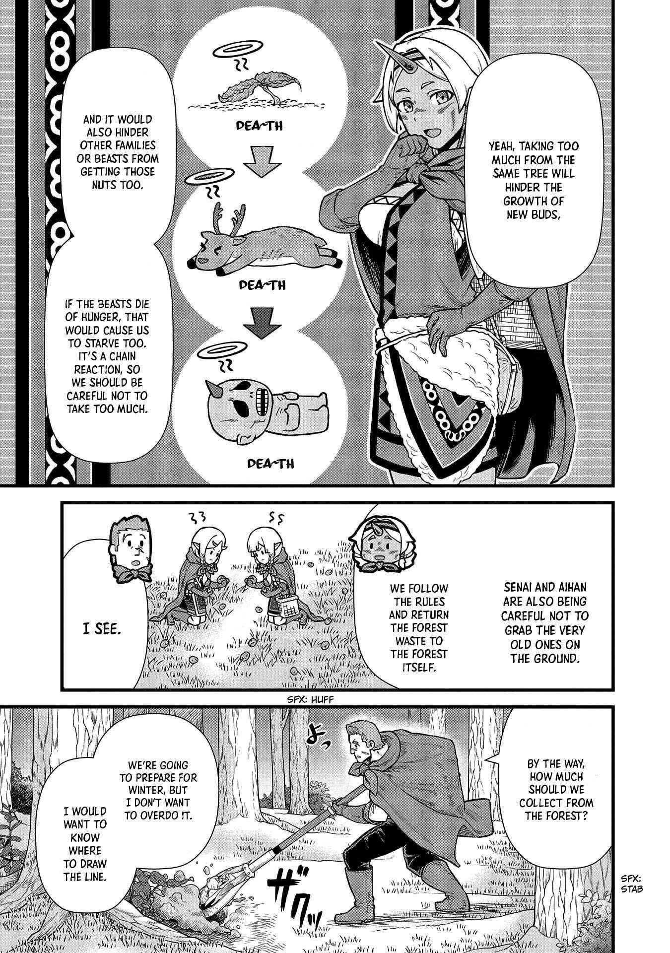 The Population of the Frontier Owner Starts With 0. “Dias the Blue” and a Blue-Horned Girl Chapter 34 - Page 11