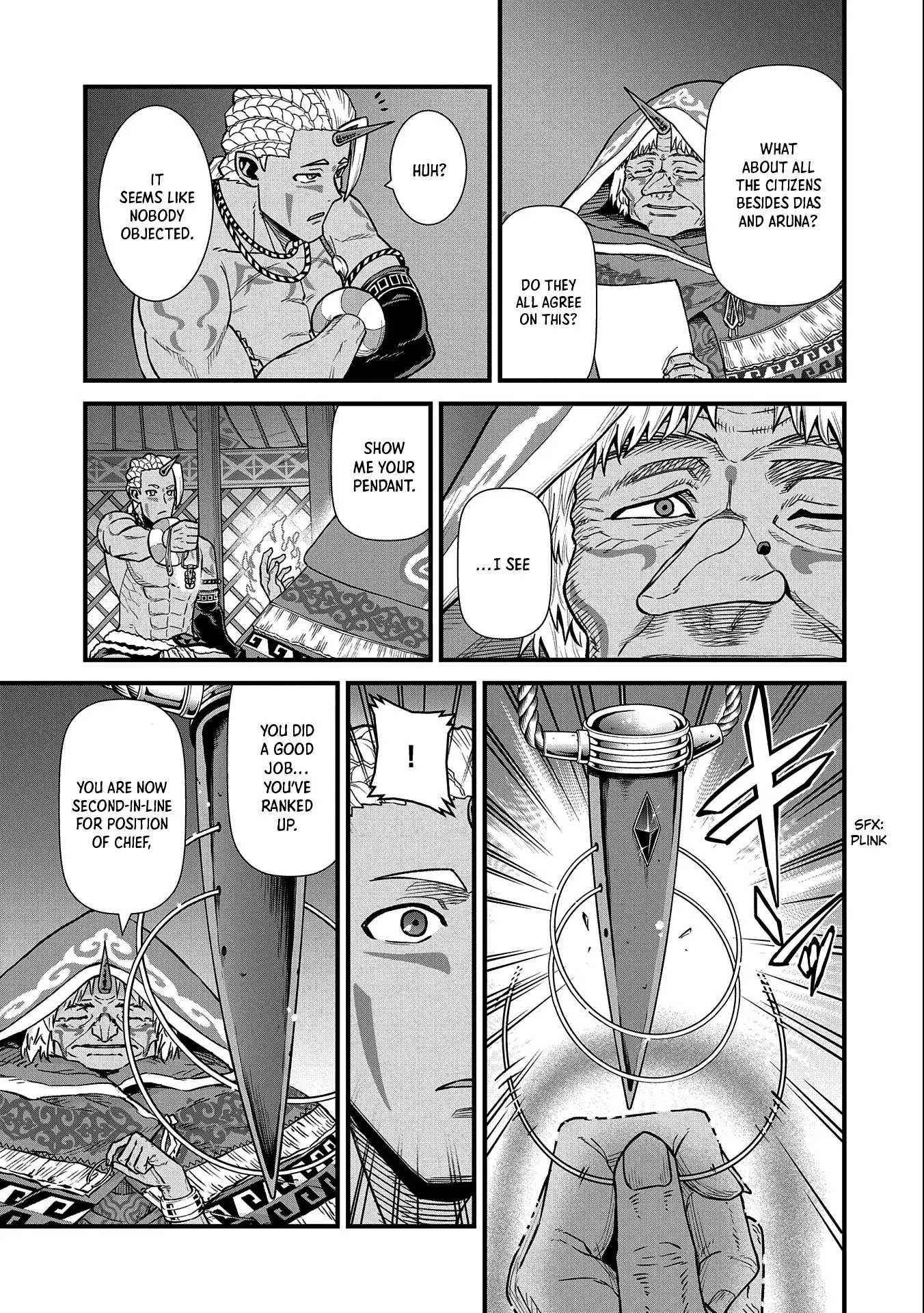 The Population of the Frontier Owner Starts With 0. “Dias the Blue” and a Blue-Horned Girl Chapter 35 - Page 29