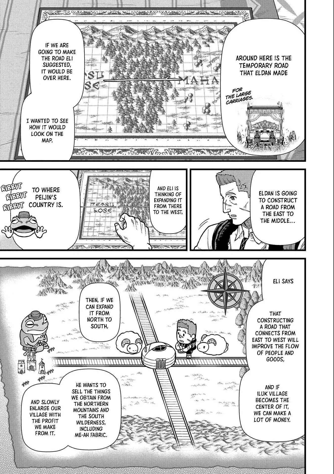 The Population of the Frontier Owner Starts With 0. “Dias the Blue” and a Blue-Horned Girl Chapter 35 - Page 3