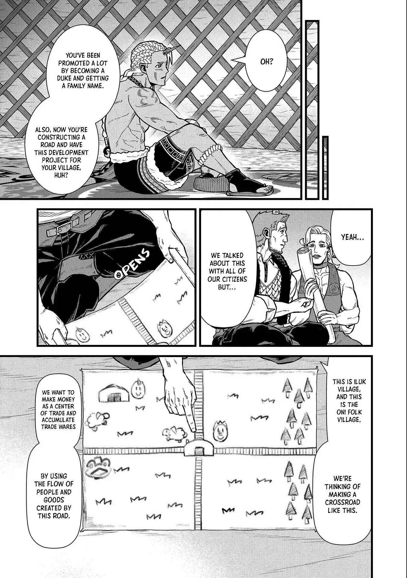 The Population of the Frontier Owner Starts With 0. “Dias the Blue” and a Blue-Horned Girl Chapter 35 - Page 9