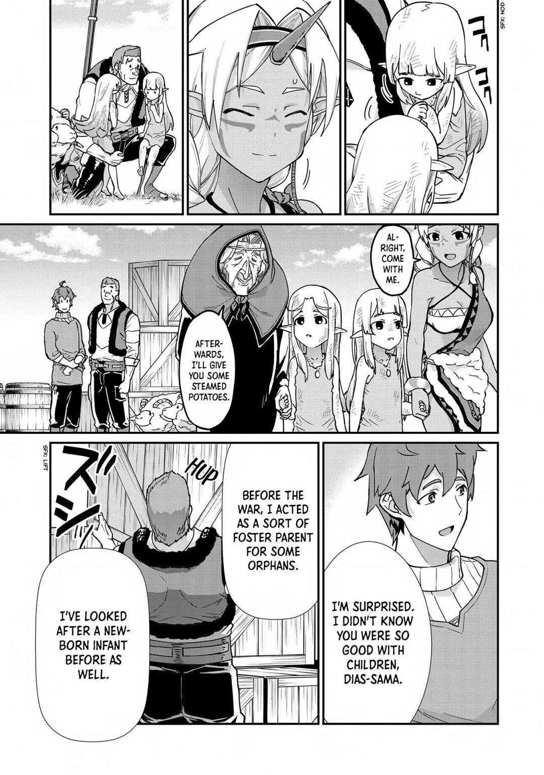 The Population of the Frontier Owner Starts With 0. “Dias the Blue” and a Blue-Horned Girl Chapter 8 - Page 7