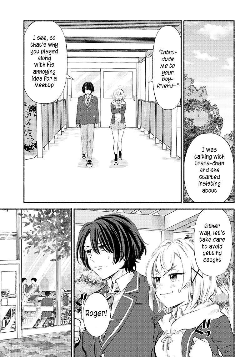 Hey, Wanna Go Out With Me? My Childhood Friend, a Beautiful Girl, Asked Me To Be Her Boyfriend, and I’ve Started a Camouflage Boyfriend Chapter 5 - Page 9