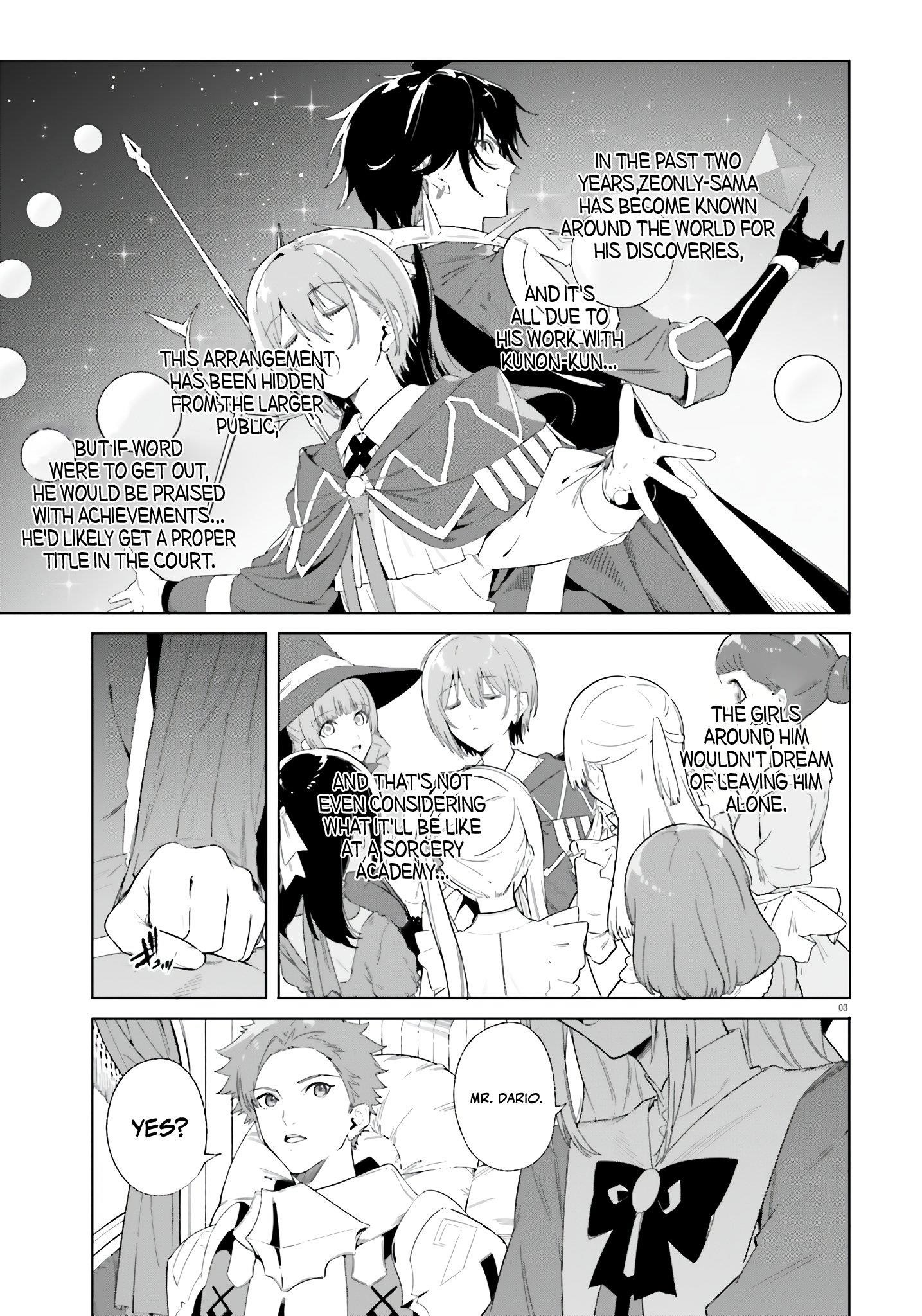 Kunon the Sorcerer Can See Through Chapter 12 - Page 3