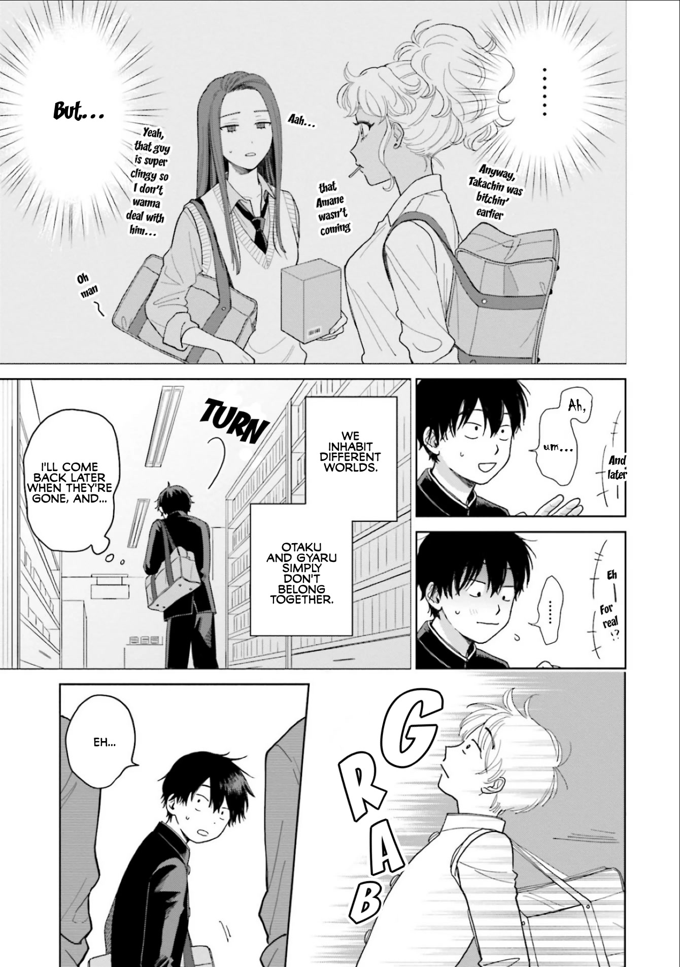 Gal Can’t Be Kind to Otaku!? Chapter 2 - Page 17