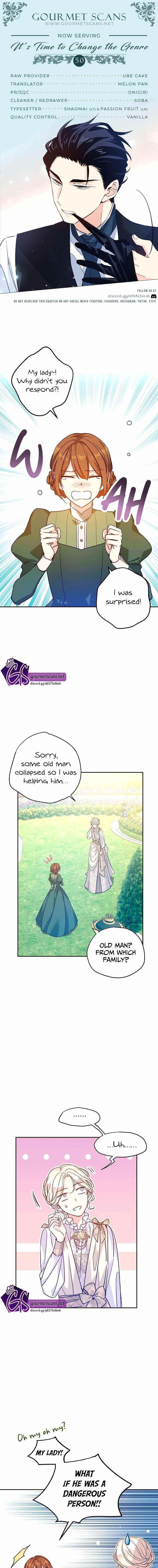 It’s Time to Change the Genre Chapter 50 - Page 1