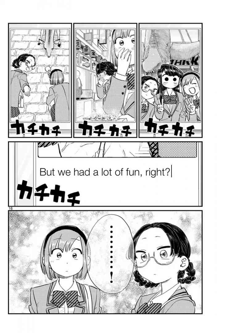 KOMI-SAN WA KOMYUSHOU DESU Chapter 108 - Page 16