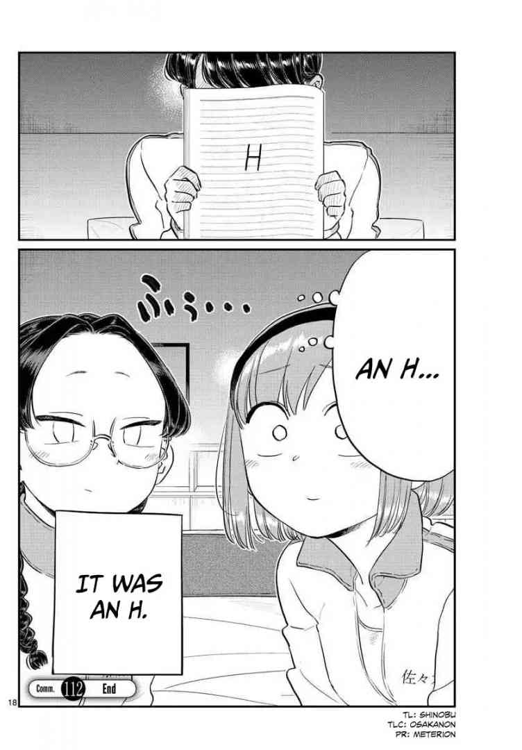 KOMI-SAN WA KOMYUSHOU DESU Chapter 112 - Page 6