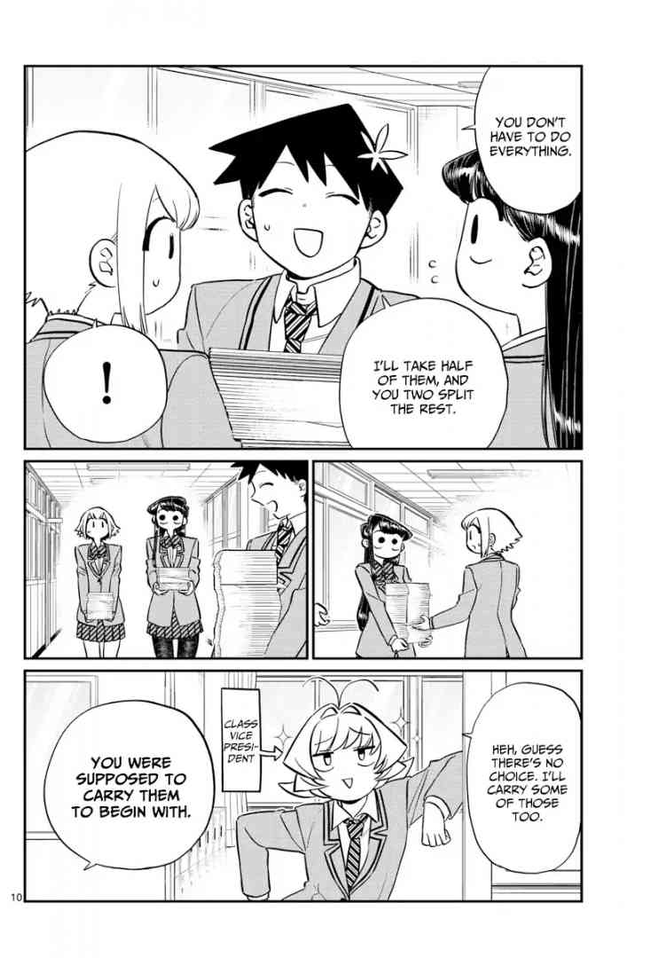 KOMI-SAN WA KOMYUSHOU DESU Chapter 122 - Page 10