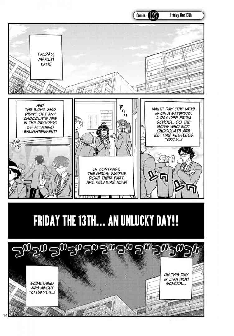KOMI-SAN WA KOMYUSHOU DESU Chapter 127 - Page 1