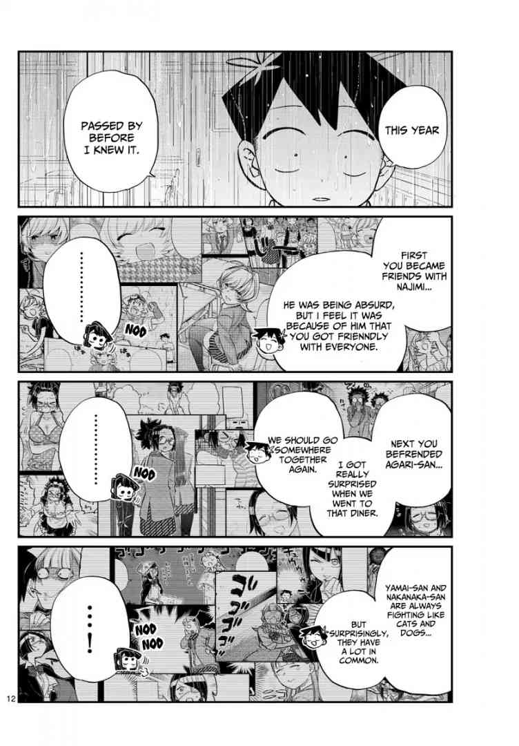 KOMI-SAN WA KOMYUSHOU DESU Chapter 129 - Page 12
