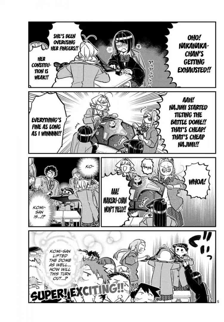 KOMI-SAN WA KOMYUSHOU DESU Chapter 129 - Page 5