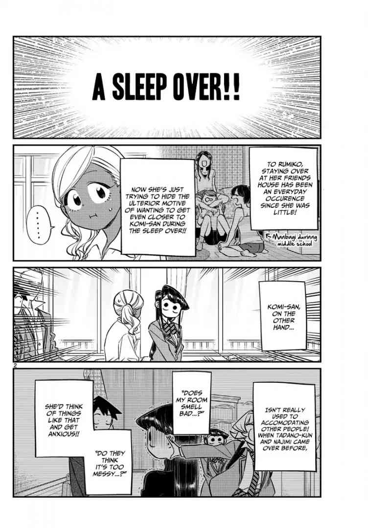 KOMI-SAN WA KOMYUSHOU DESU Chapter 142 - Page 2