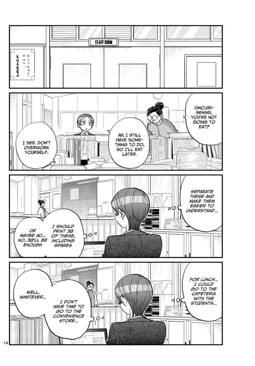 KOMI-SAN WA KOMYUSHOU DESU Chapter 158 - Page 14