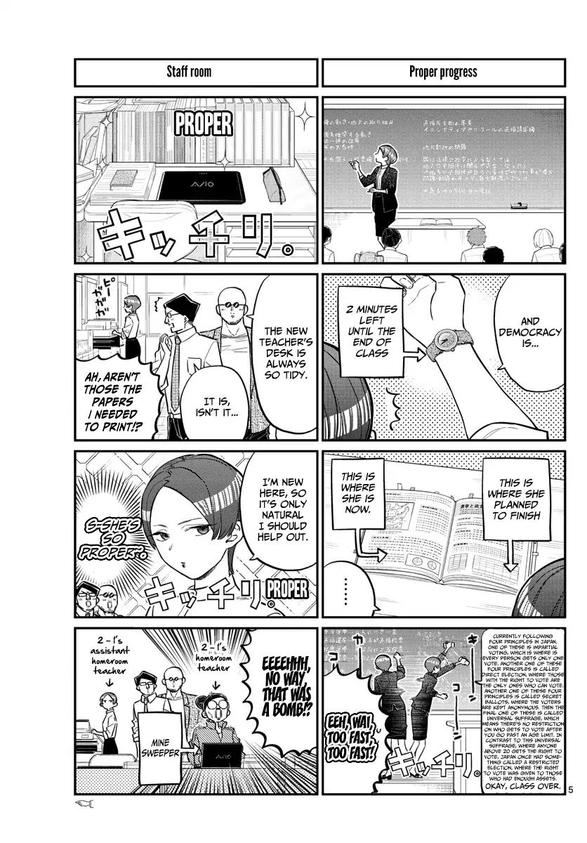 KOMI-SAN WA KOMYUSHOU DESU Chapter 158 - Page 5