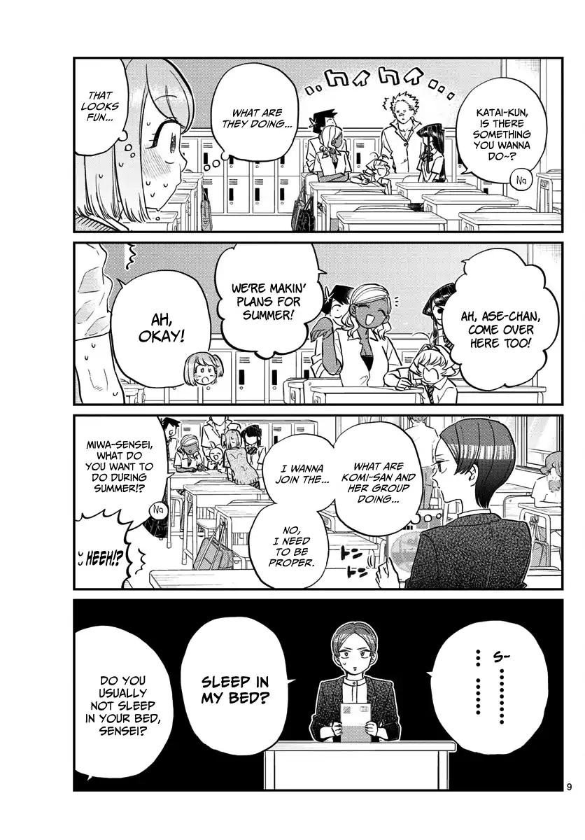 KOMI-SAN WA KOMYUSHOU DESU Chapter 160 - Page 9