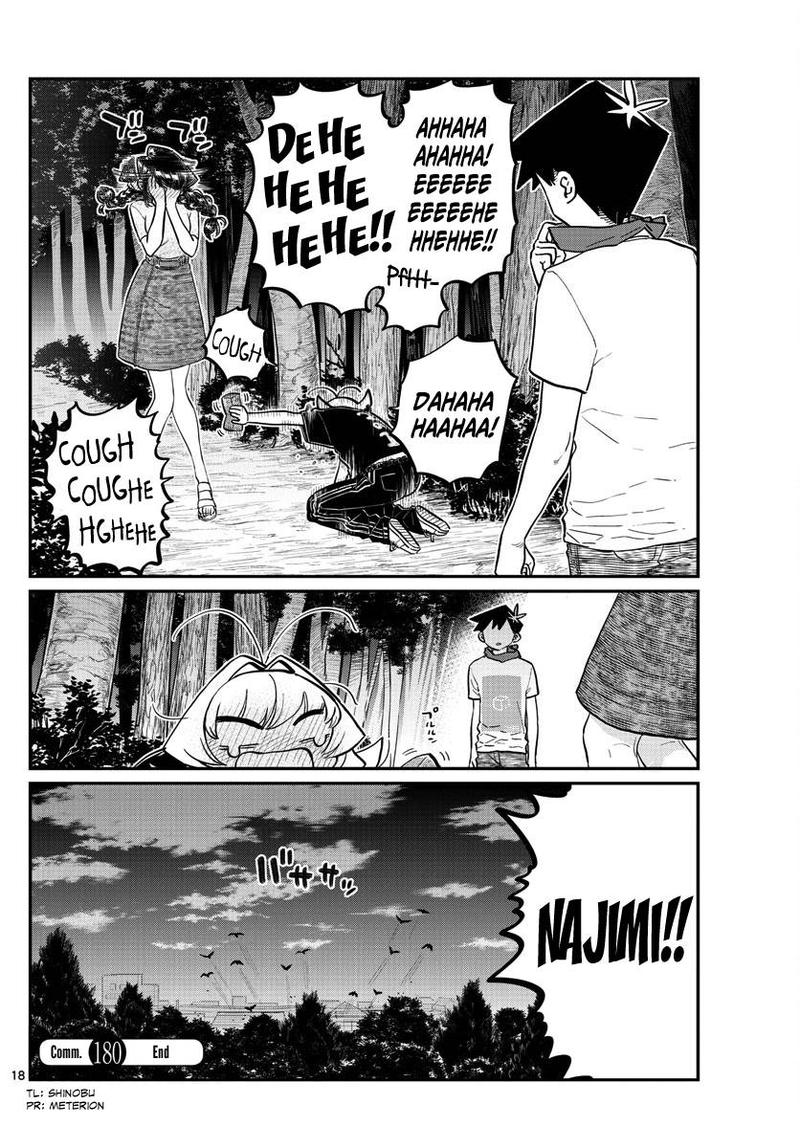 KOMI-SAN WA KOMYUSHOU DESU Chapter 180 - Page 18