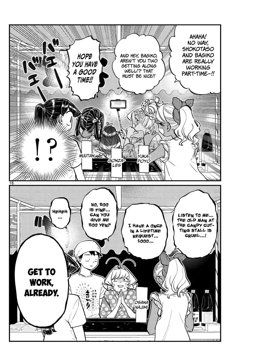 KOMI-SAN WA KOMYUSHOU DESU Chapter 193 - Page 16