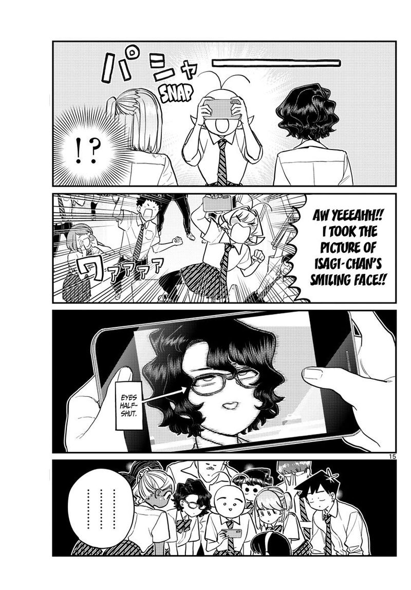 KOMI-SAN WA KOMYUSHOU DESU Chapter 201 - Page 15