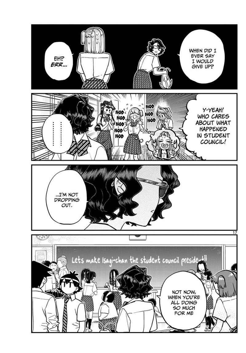KOMI-SAN WA KOMYUSHOU DESU Chapter 201 - Page 17
