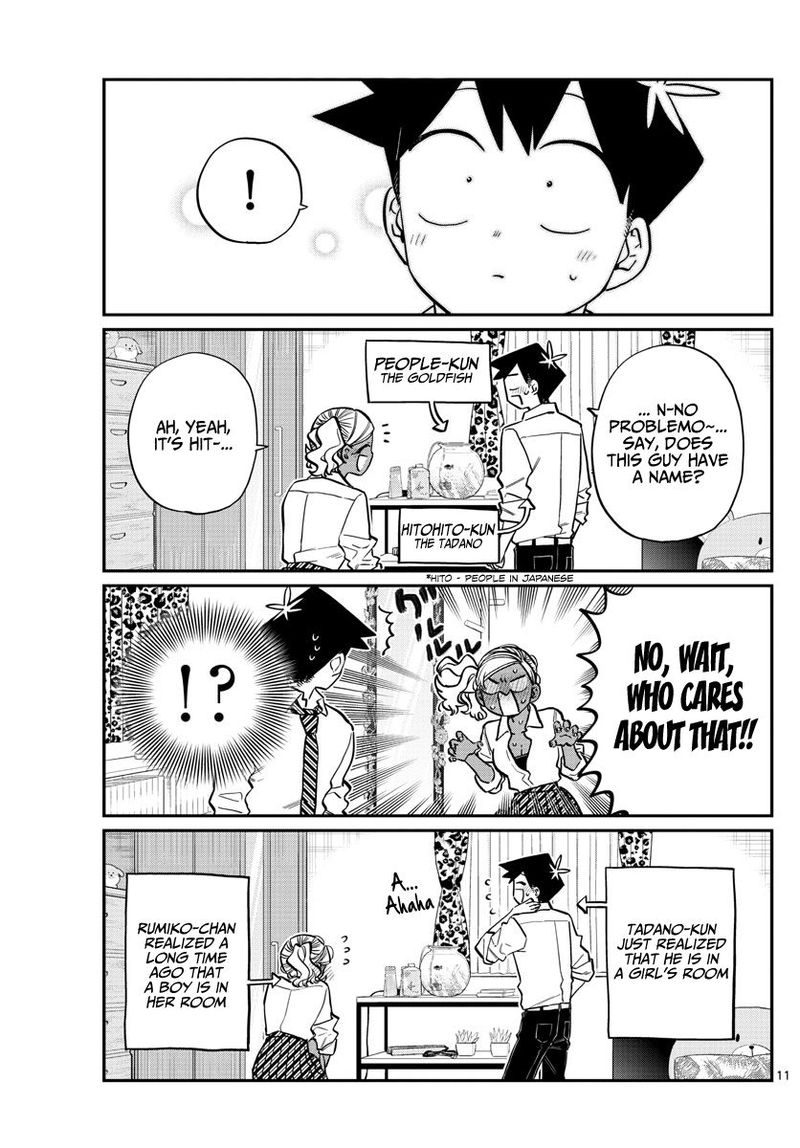 KOMI-SAN WA KOMYUSHOU DESU Chapter 217 - Page 11