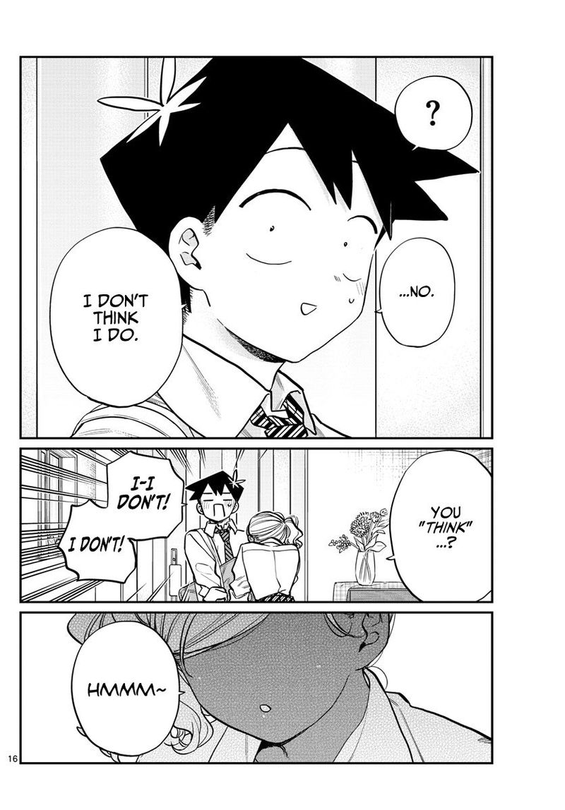 KOMI-SAN WA KOMYUSHOU DESU Chapter 217 - Page 16