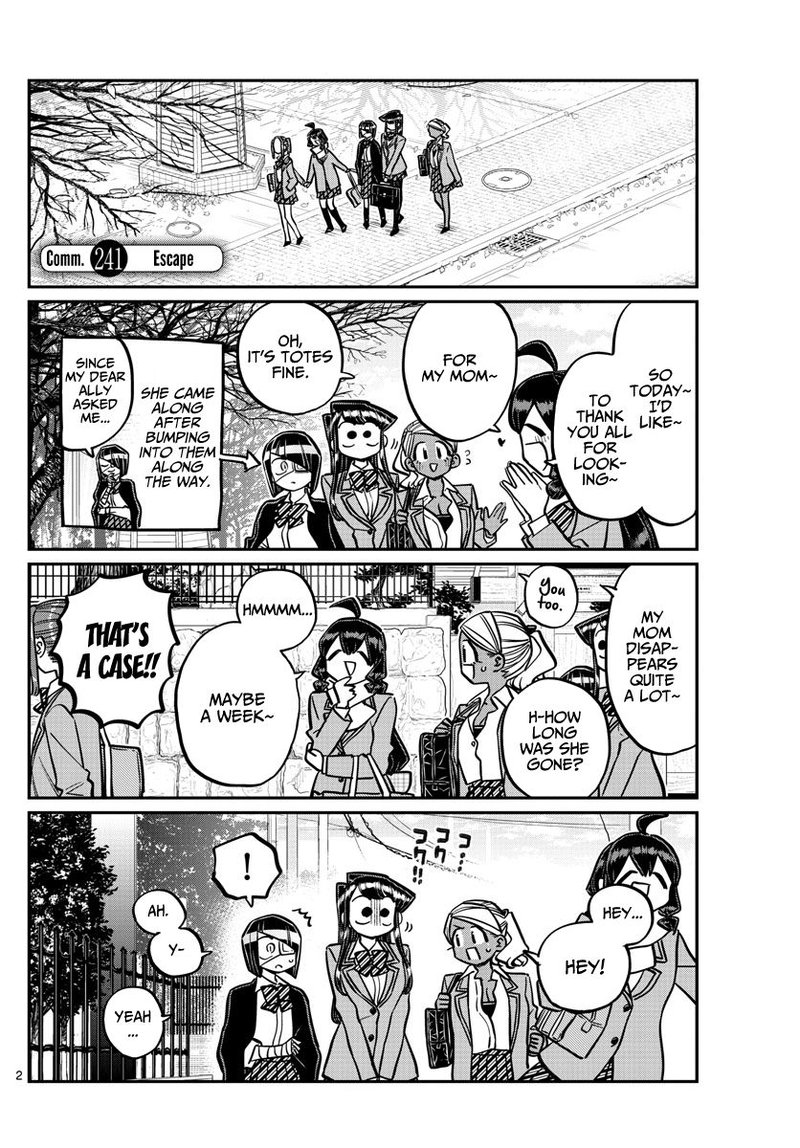 KOMI-SAN WA KOMYUSHOU DESU Chapter 241 - Page 5
