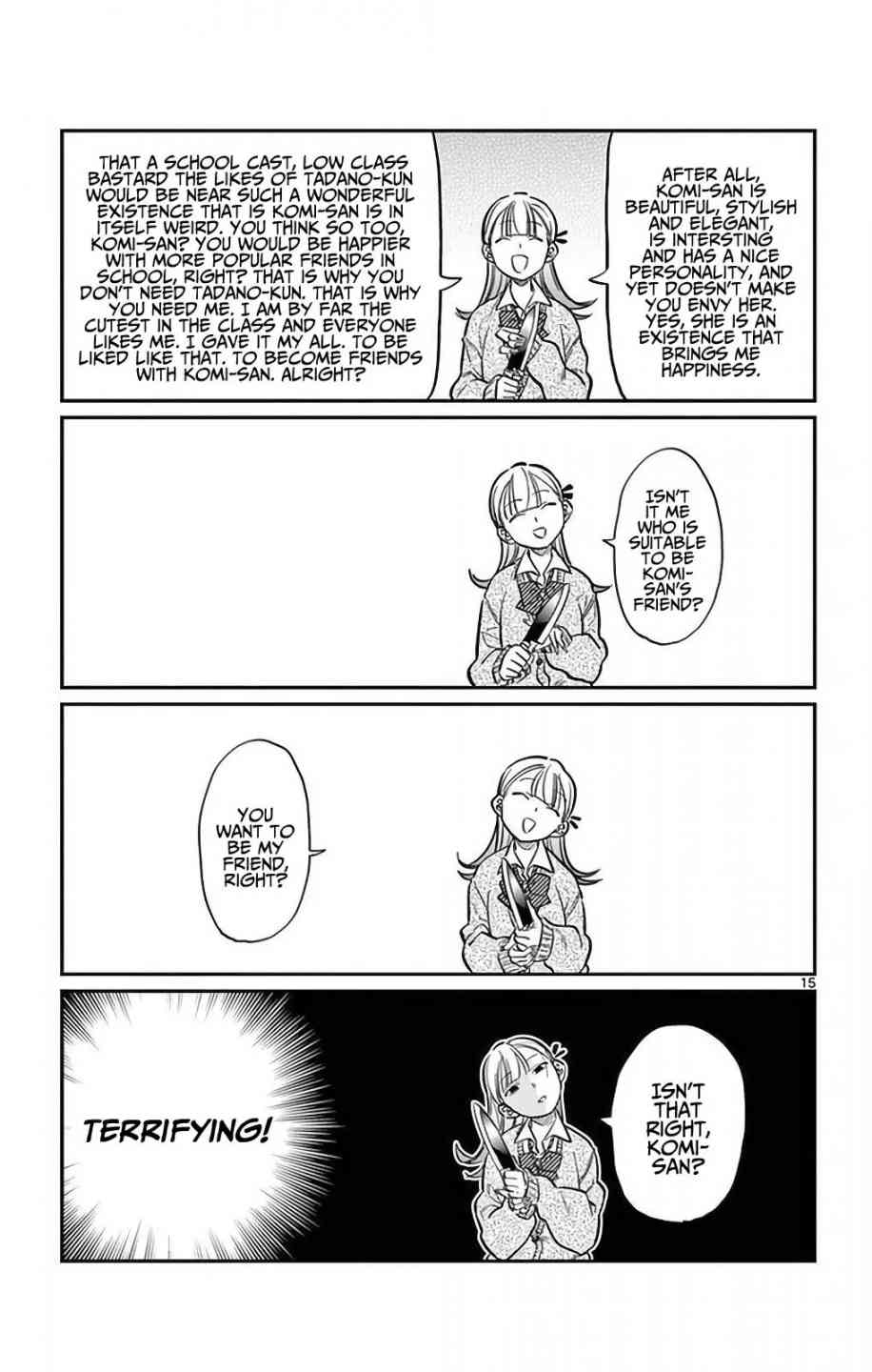 KOMI-SAN WA KOMYUSHOU DESU Chapter 25 - Page 15