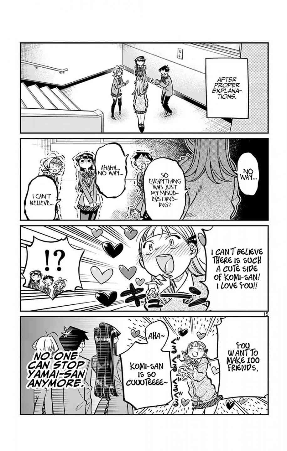 KOMI-SAN WA KOMYUSHOU DESU Chapter 26 - Page 15