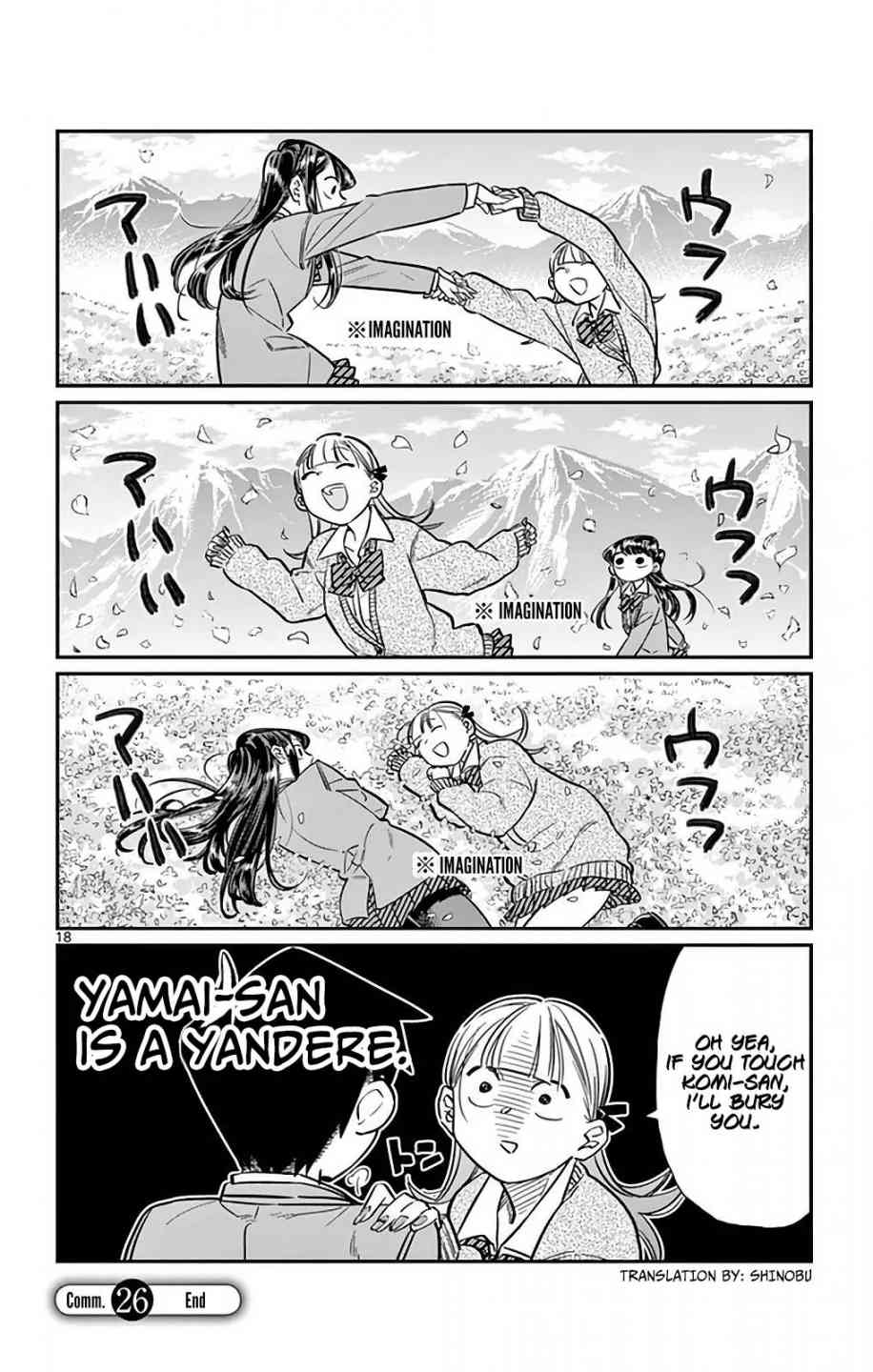 KOMI-SAN WA KOMYUSHOU DESU Chapter 26 - Page 18