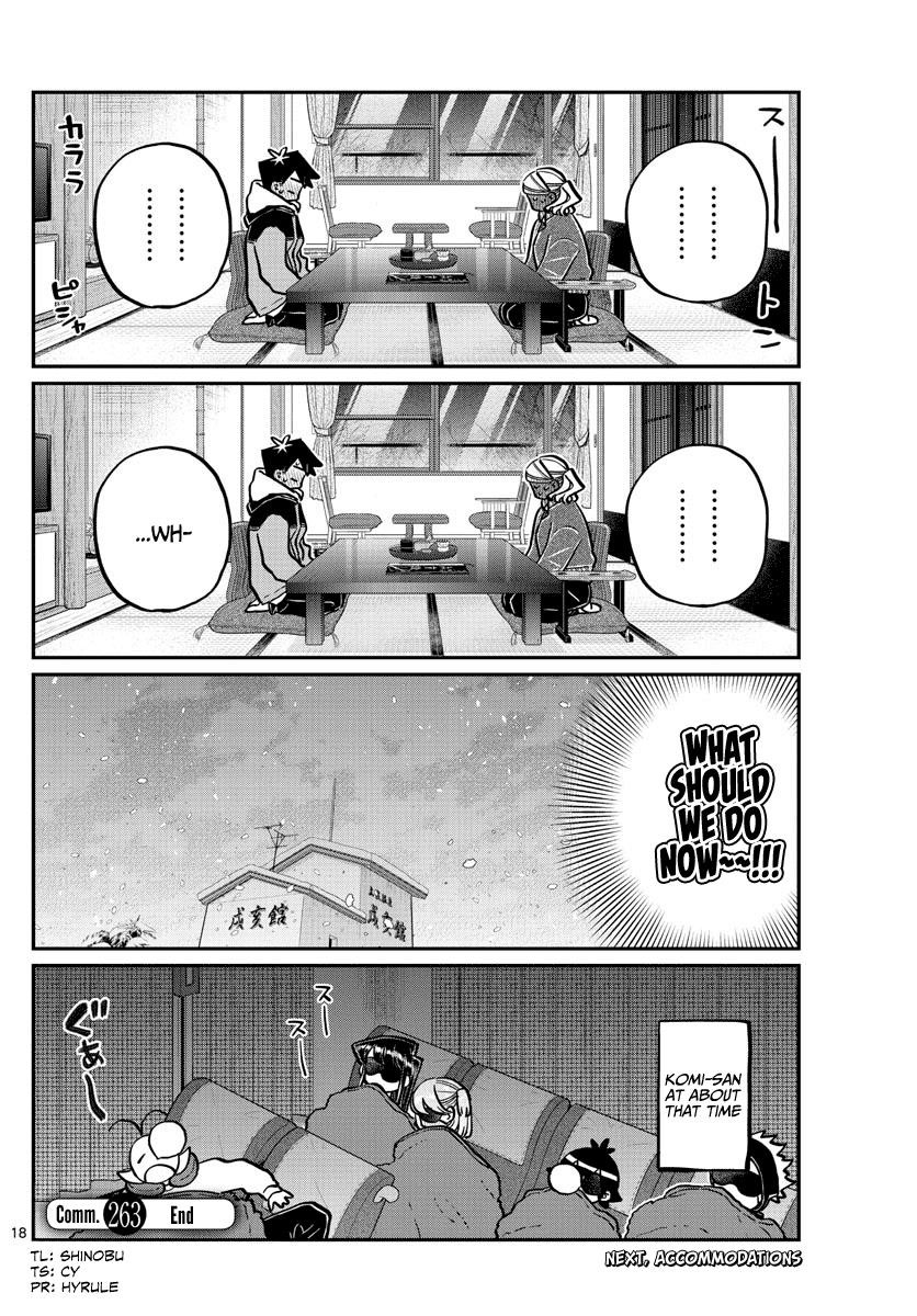 KOMI-SAN WA KOMYUSHOU DESU Chapter 263 - Page 18