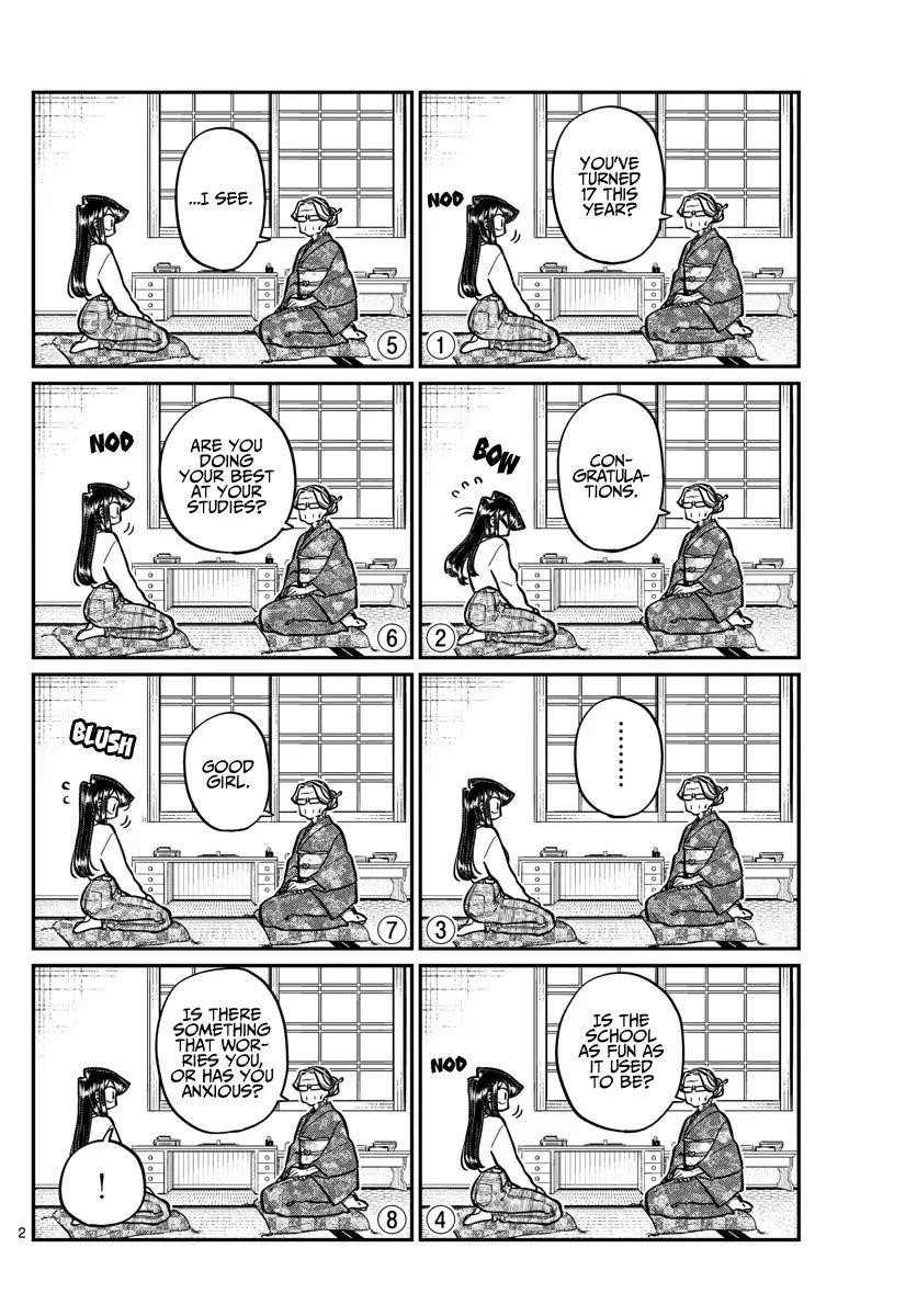 KOMI-SAN WA KOMYUSHOU DESU Chapter 271 - Page 2