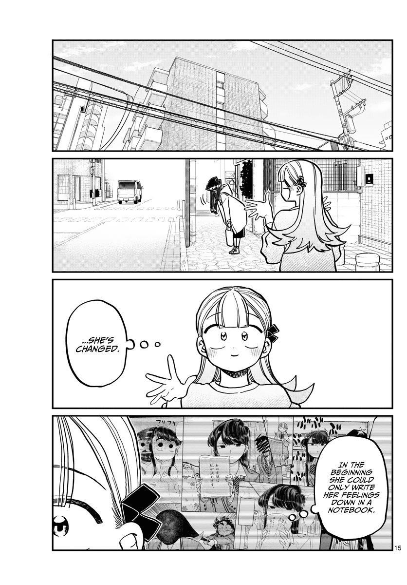 KOMI-SAN WA KOMYUSHOU DESU Chapter 312 - Page 15