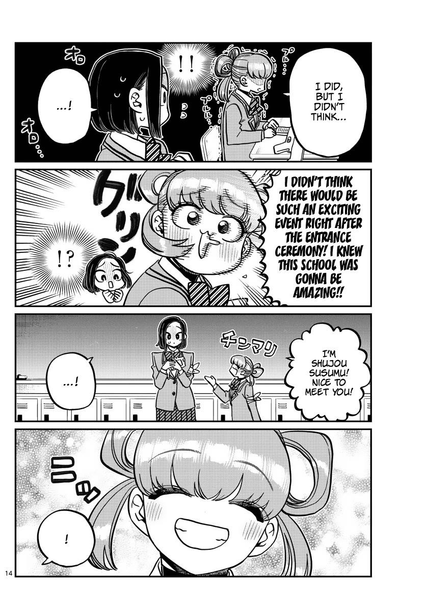 KOMI-SAN WA KOMYUSHOU DESU Chapter 330 - Page 14