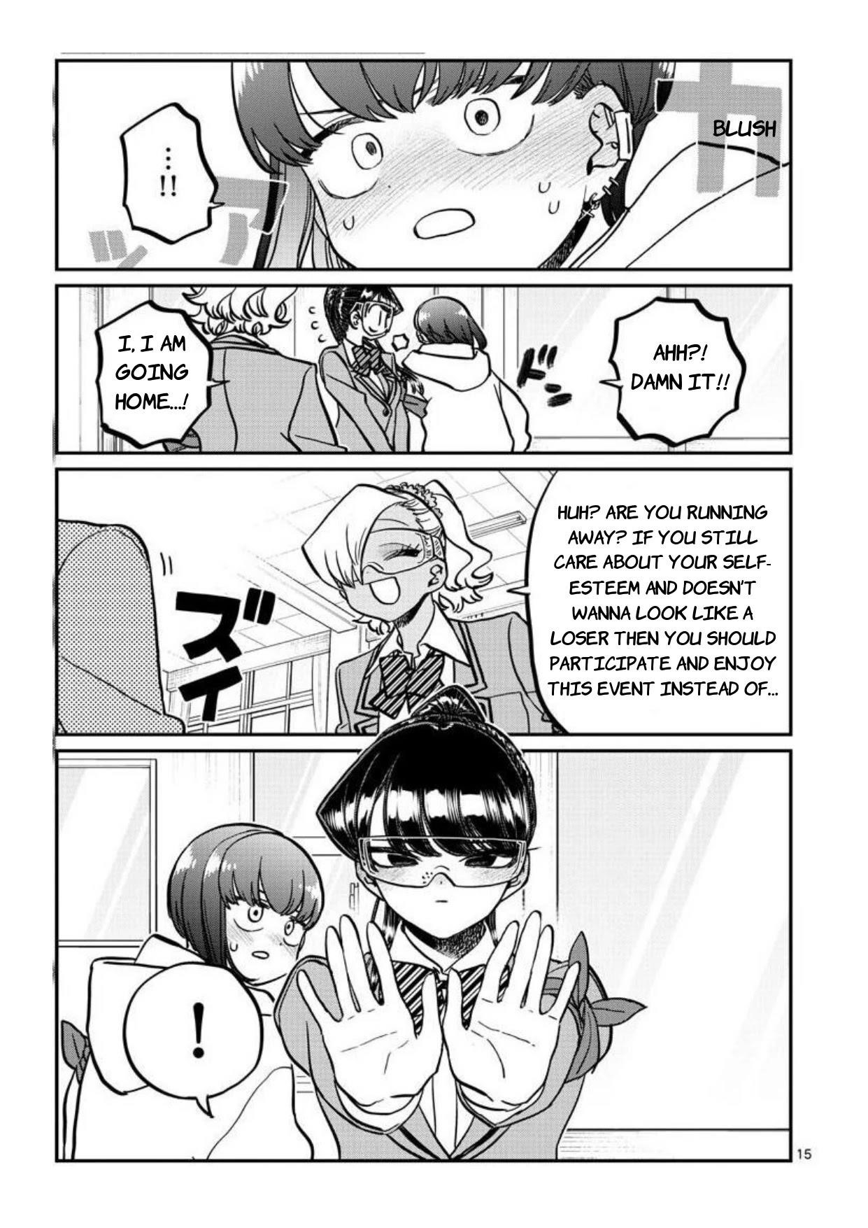 KOMI-SAN WA KOMYUSHOU DESU Chapter 332 - Page 15