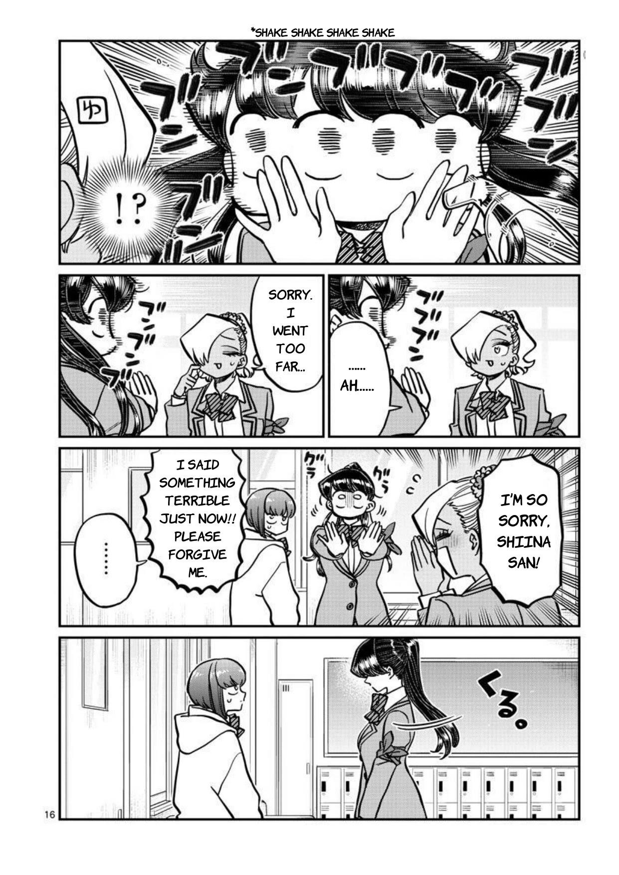 KOMI-SAN WA KOMYUSHOU DESU Chapter 332 - Page 16