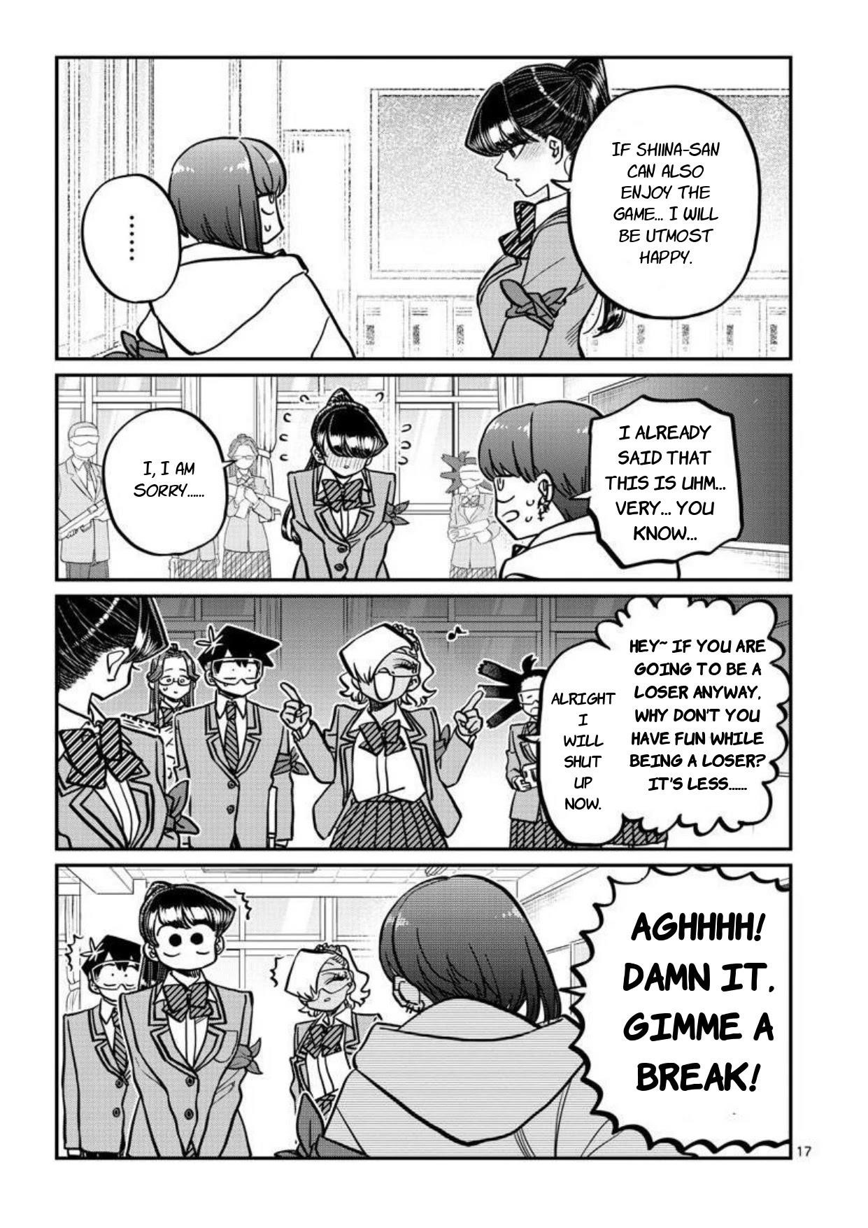 KOMI-SAN WA KOMYUSHOU DESU Chapter 332 - Page 17