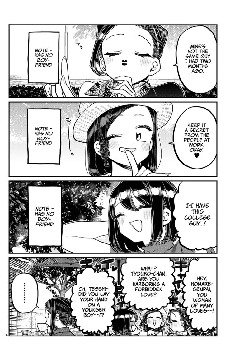KOMI-SAN WA KOMYUSHOU DESU Chapter 367 - Page 4