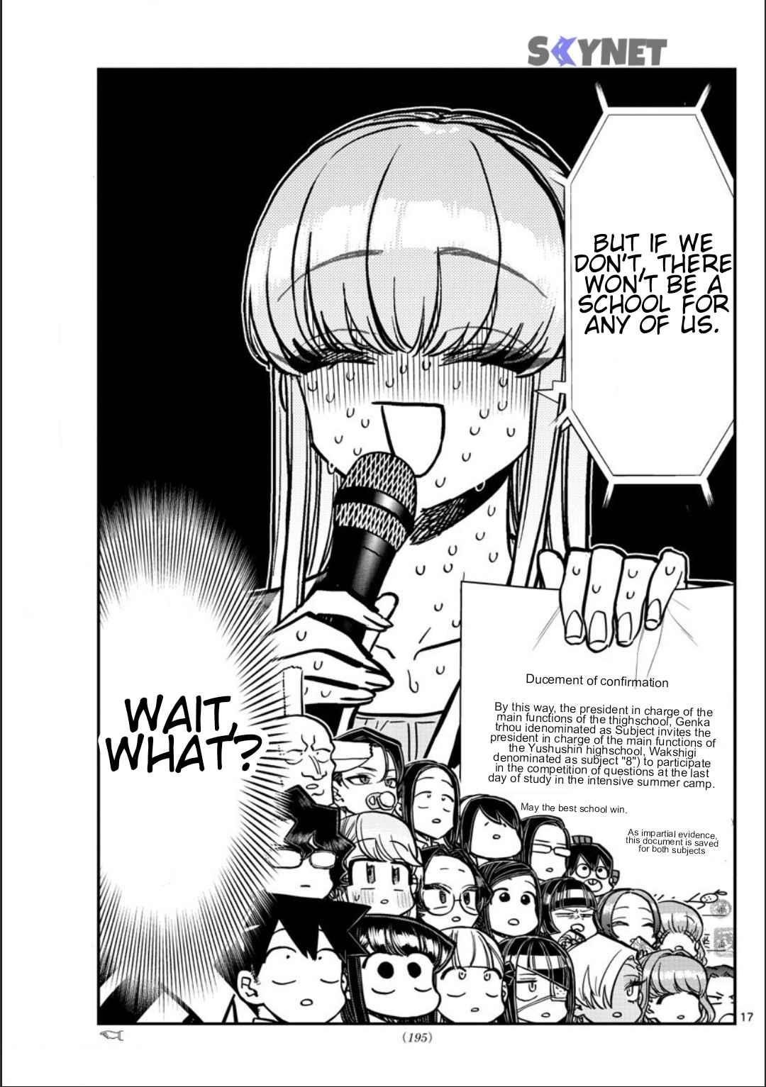 KOMI-SAN WA KOMYUSHOU DESU Chapter 376 - Page 8
