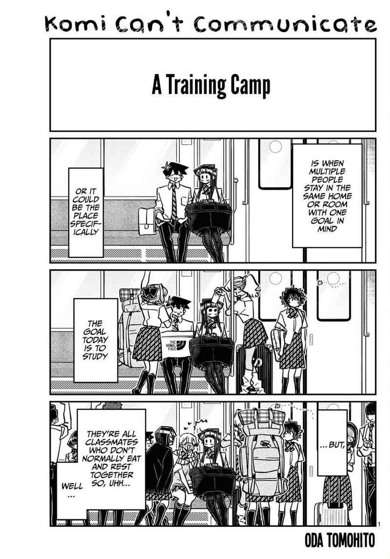 KOMI-SAN WA KOMYUSHOU DESU Chapter 377 - Page 1