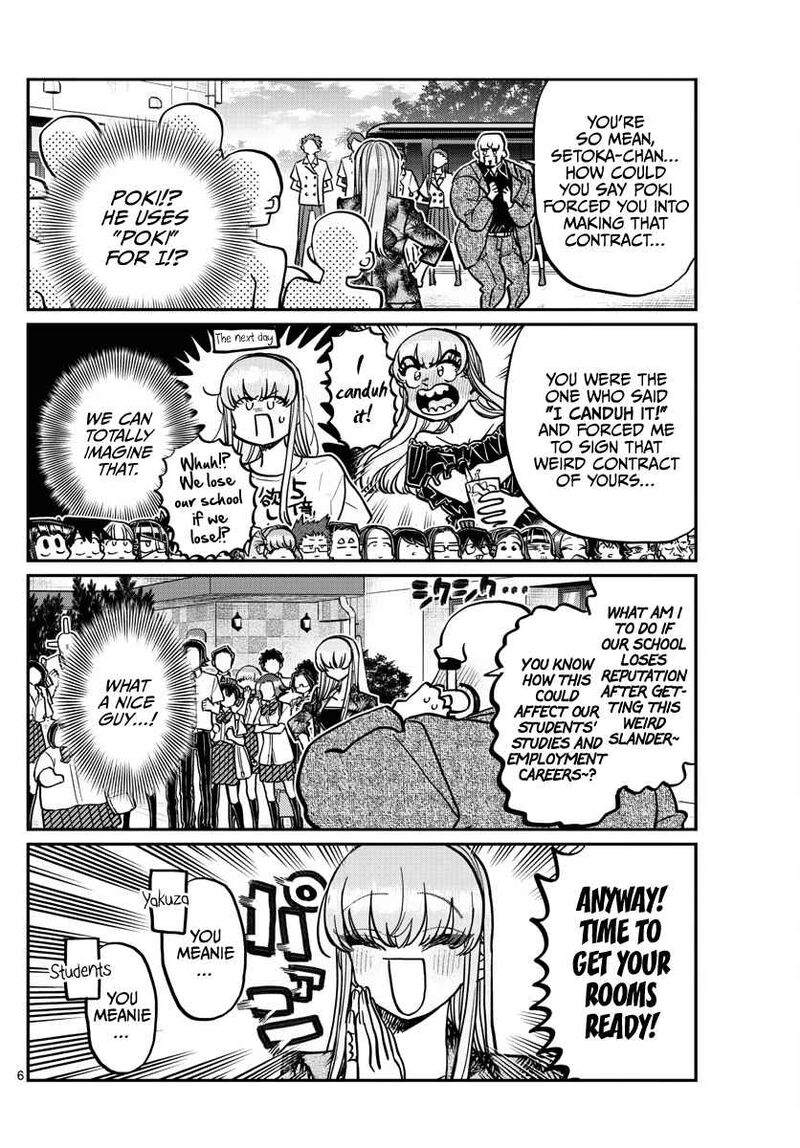 KOMI-SAN WA KOMYUSHOU DESU Chapter 377 - Page 6