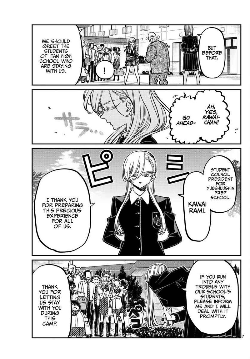 KOMI-SAN WA KOMYUSHOU DESU Chapter 377 - Page 7