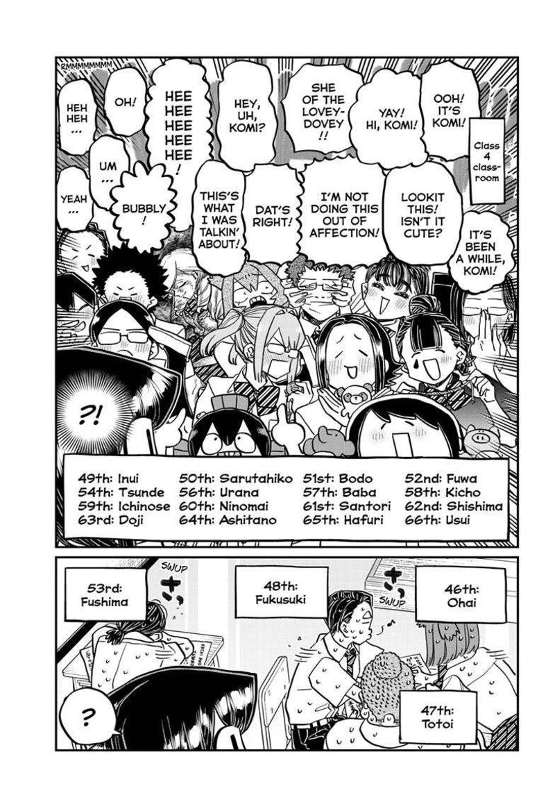 KOMI-SAN WA KOMYUSHOU DESU Chapter 416 - Page 9