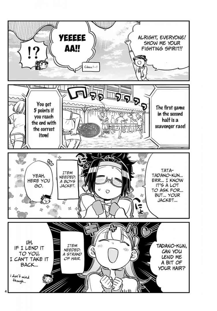 KOMI-SAN WA KOMYUSHOU DESU Chapter 55 - Page 4