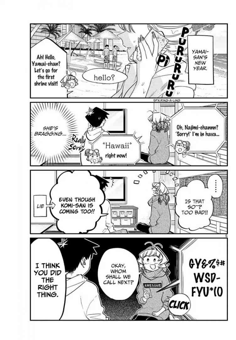 KOMI-SAN WA KOMYUSHOU DESU Chapter 94 - Page 5