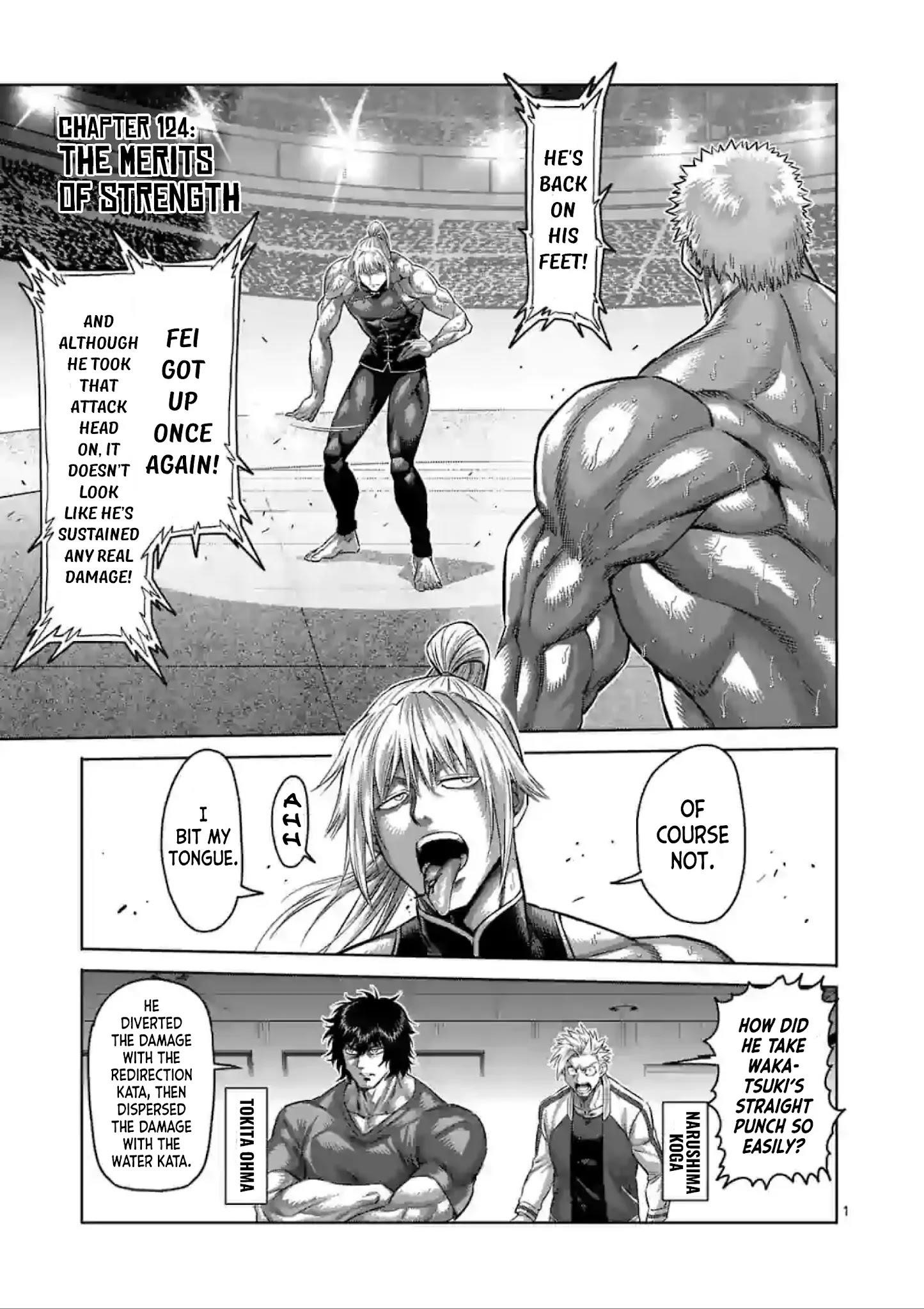 Kengan Omega Chapter 124 - Page 1