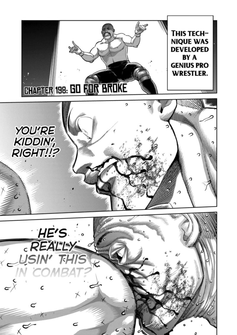 Kengan Omega Chapter 198 - Page 1