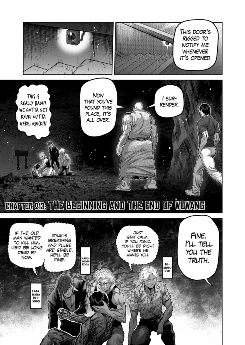 Kengan Omega Chapter 213 - Page 1