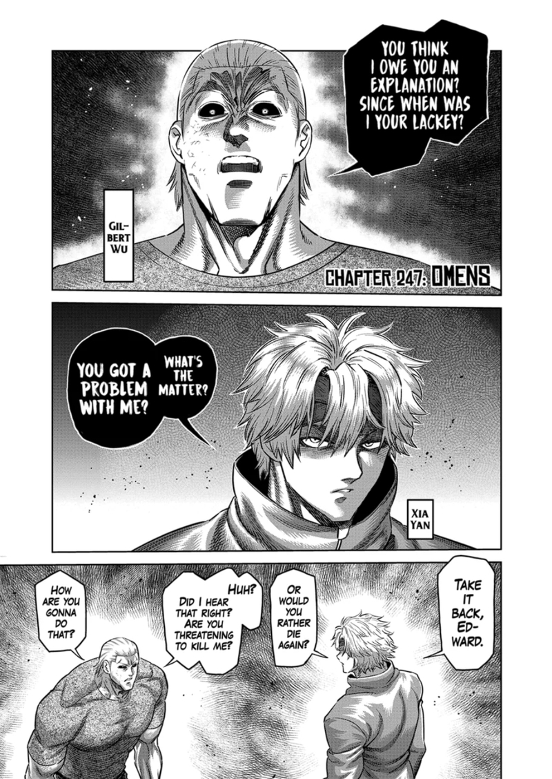 Kengan Omega Chapter 247 - Page 1