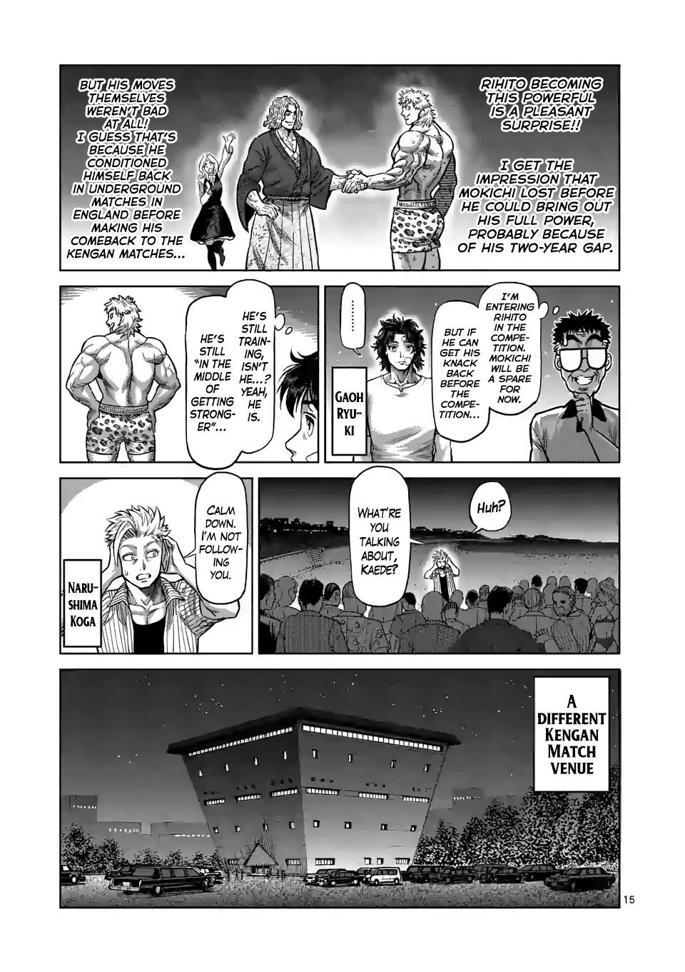 Kengan Omega Chapter 44 - Page 15